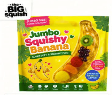 Jumbo Banana Squish