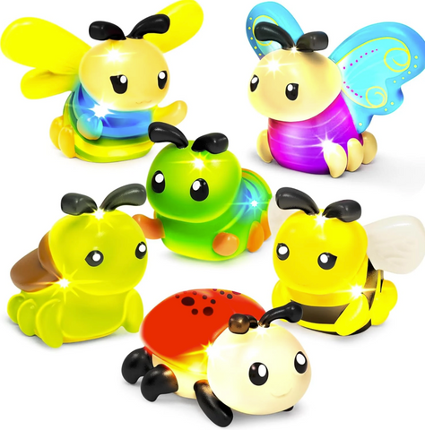 Bugs Light Up Bath Toys 6 Pk