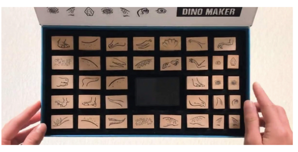 Dino Maker Stamp Kit