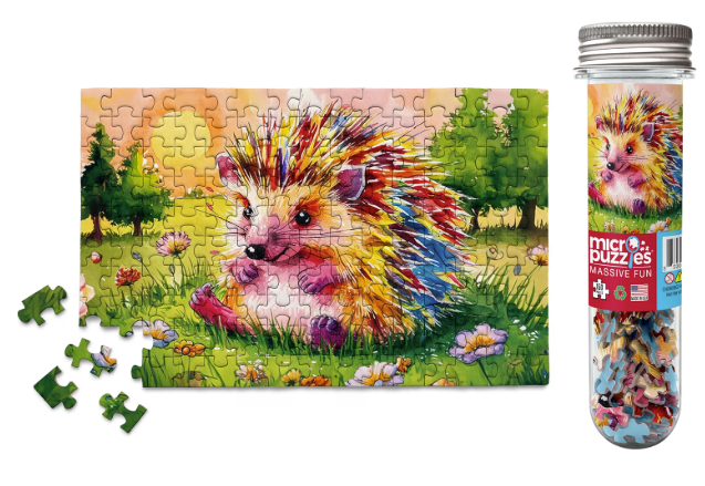 MicroPuzzle- Happy Little Hedgehog