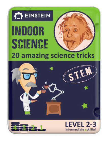 Einstein Activity Cards-Indoors Science