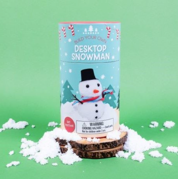 Make Your Own Desktop Snowman