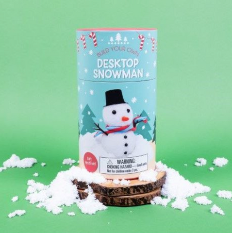 Make Your Own Desktop Snowman