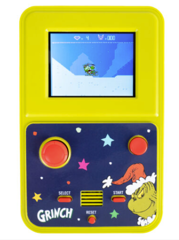 Grinch Color Handheld Arcade Game