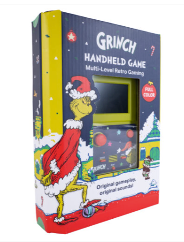 Grinch Color Handheld Arcade Game