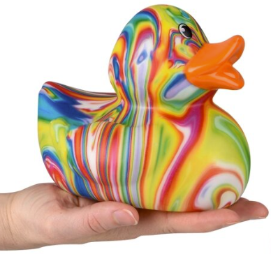 Rubber Duckies-6" Big Swirl