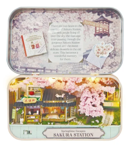 DIY Tiniature- Sakura Station