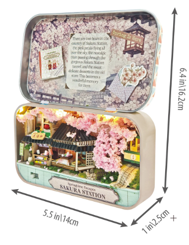 DIY Tiniature- Sakura Station