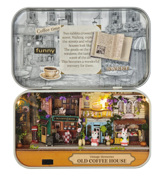 DIY Tiniature- Old Coffee House
