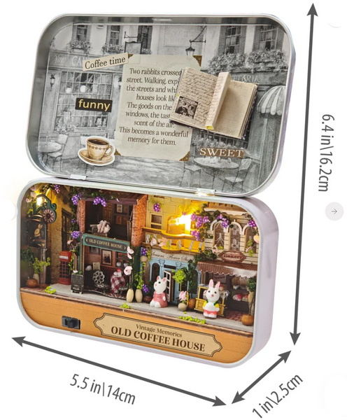DIY Tiniature- Old Coffee House