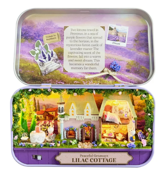 DIY Tiniature- Lilac Cottage