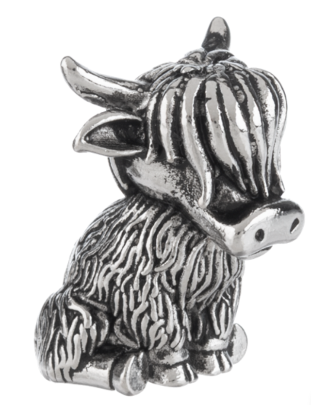 Brave Little Highland Cow Charms
