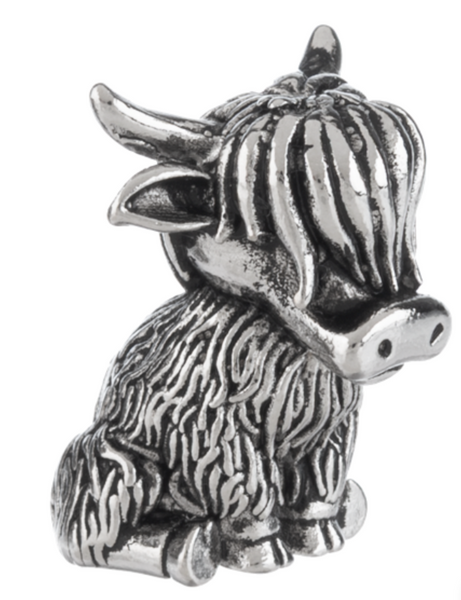 Brave Little Highland Cow Charms