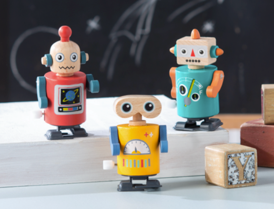 Wooden Walking Robots WU