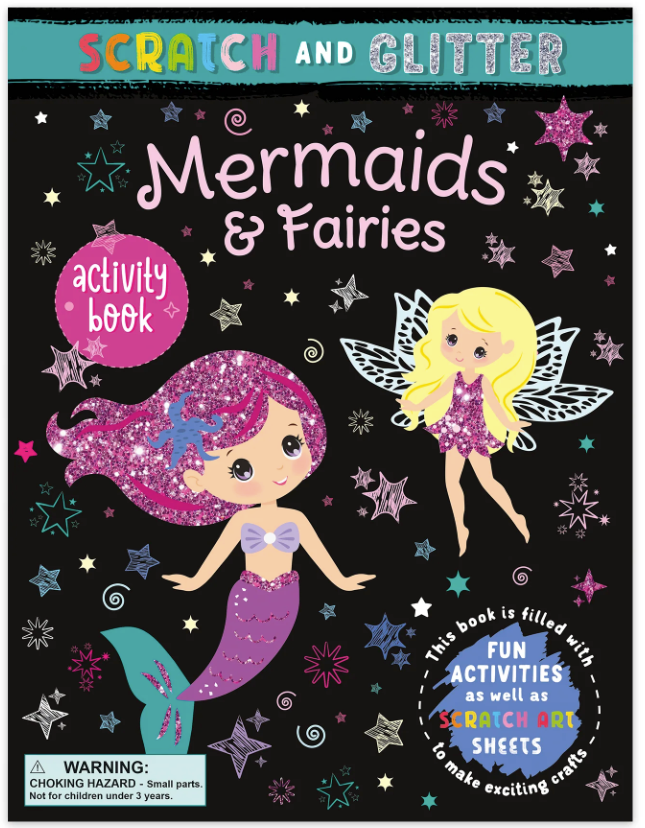 Mermaid/Fairies Scratch & Glitter