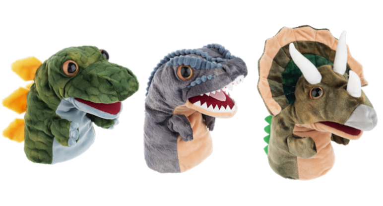Playtime Dino Hand Puppets