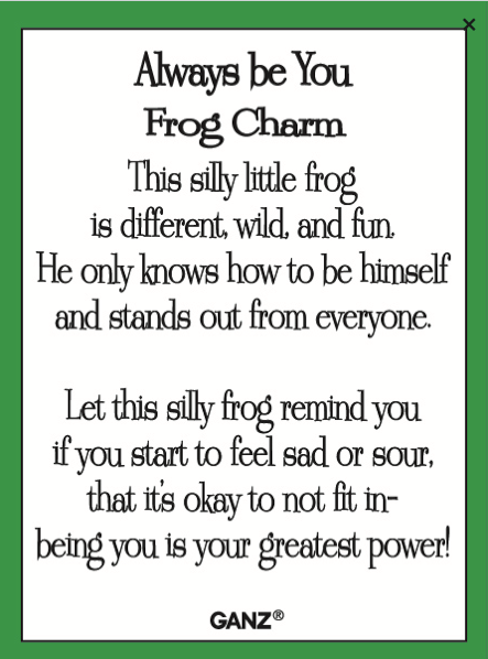 Charm-Always Be You Frog