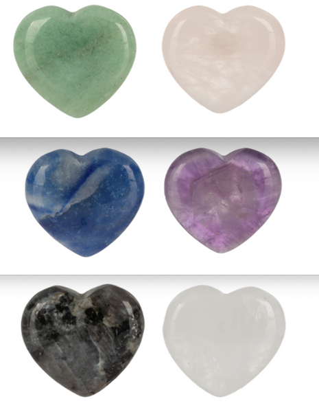 Natural Heart Healing Stones