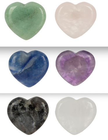 Natural Heart Healing Stones