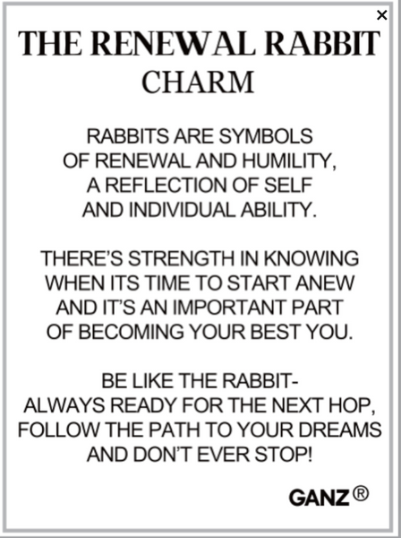 Charm-Renewal Rabbit
