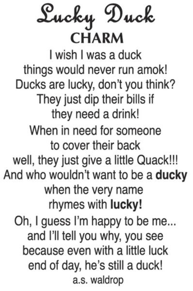Charm-Lucky Duck