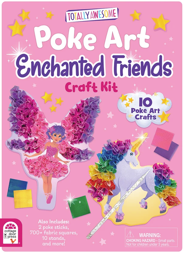 Enchanted Friends Poke Art Craft Kit