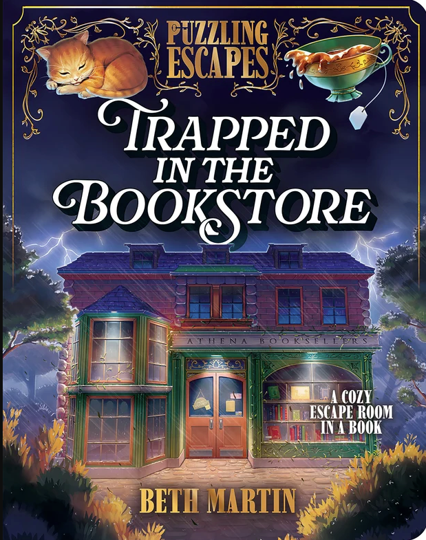 Puzzling Escapes: Trapped in the Bookstore- Escape Room Book