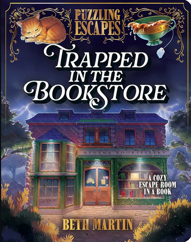 Puzzling Escapes: Trapped in the Bookstore- Escape Room Book