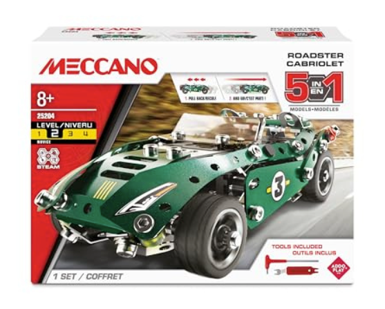 MECCANO 5-in-1 Roadster Constr. Set
