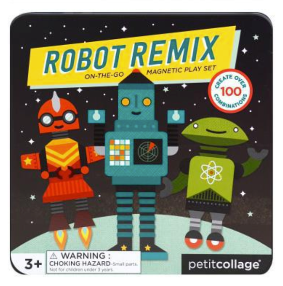 Magnetic Play Set Robot Remix