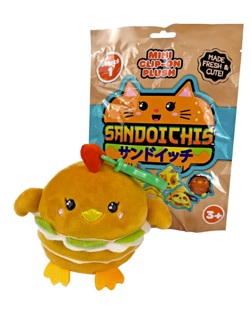 Sandoichis Mini Clip-On Plush Mystery