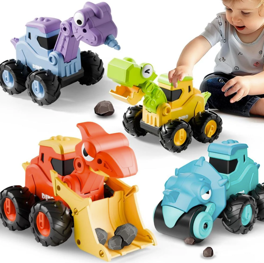Press and Go Dino Construc-Tors