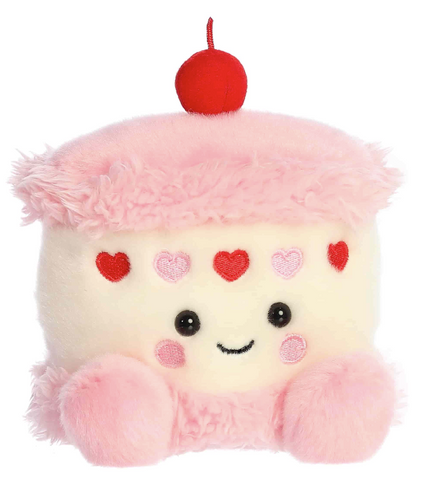 5" Palm Pals -Jubi Heart Cake