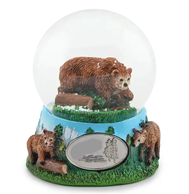 Grizzly Bear Globe 65mm