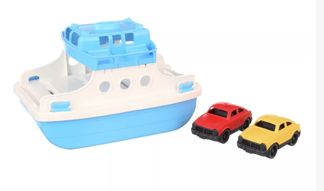 Ferry Boat Blue/White