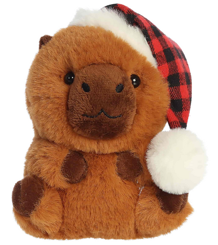 5" Rolly Pet- Holiday Corrina Capybara