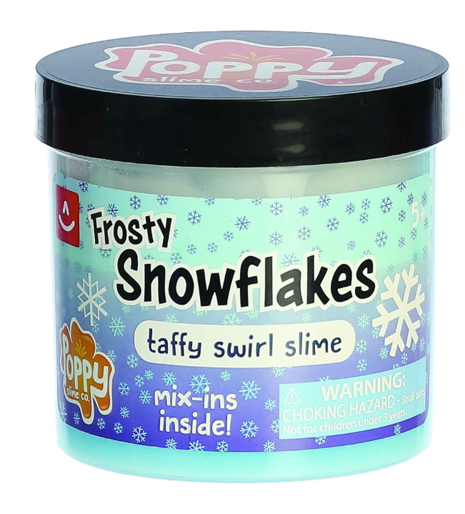 Frosty Snowflakes Slime