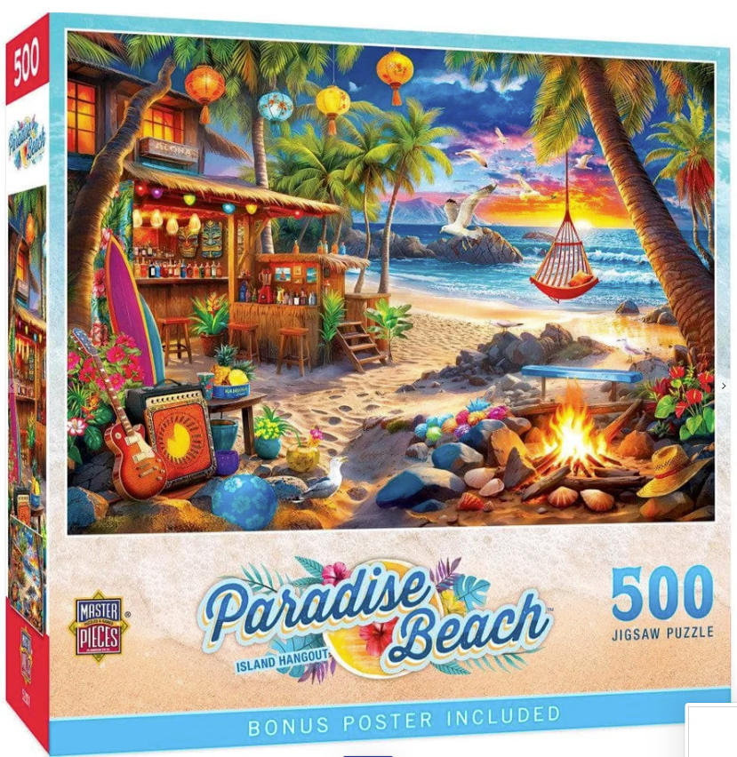 Paradise Beach - Island Hangout 500 Pc