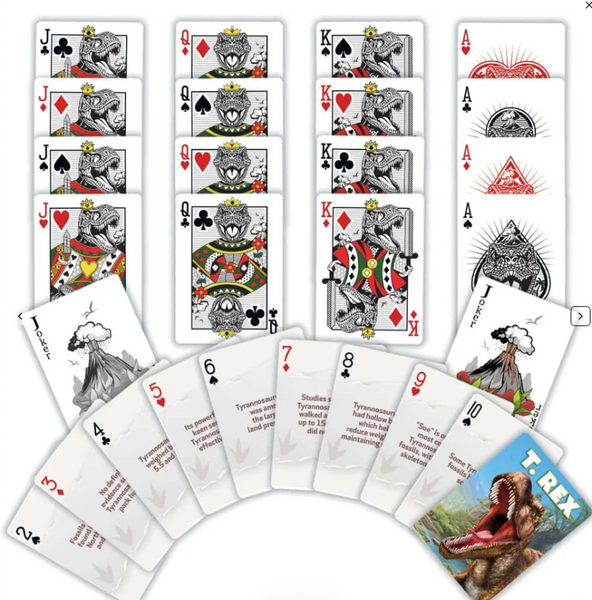 T-Rex Playing Cards