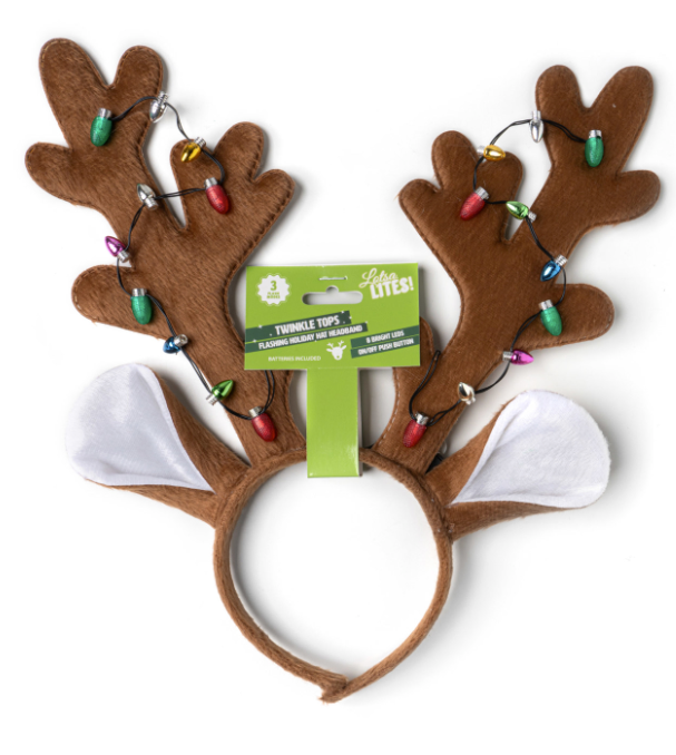 Flashing Holiday Hat Headbands