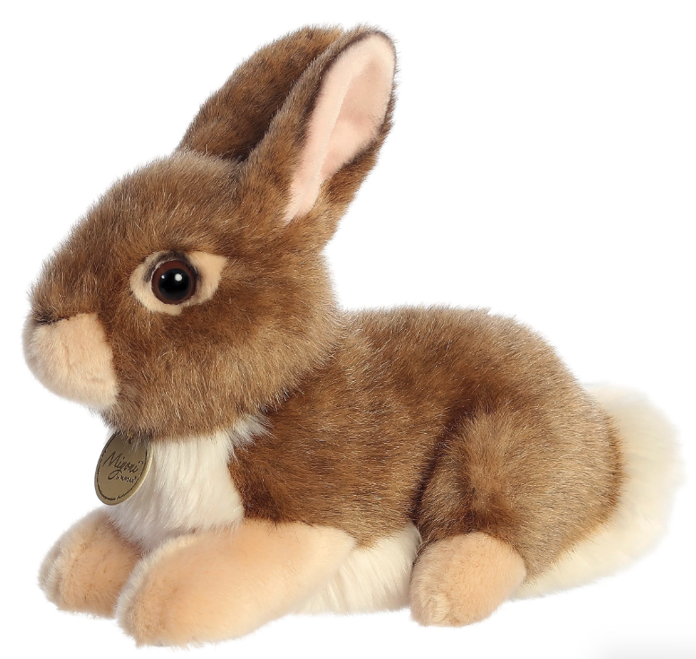 11" Eastern Cottontail Rabbit