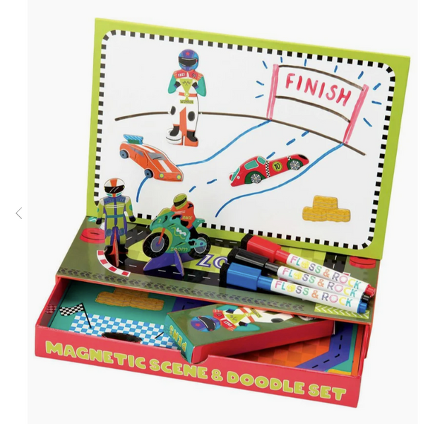Magnetic & Doodle Set-Cars