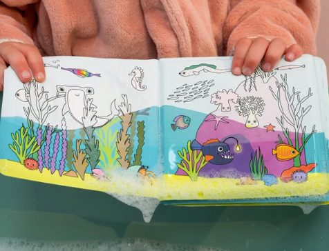 Water Bath Book - Ocean