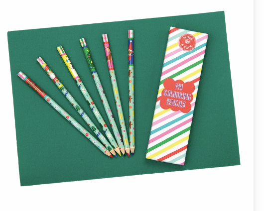 Christmas Colored Pencils