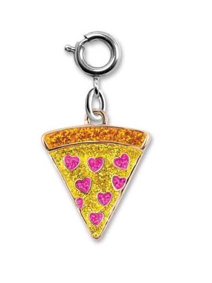 Glitter Pizza Charm