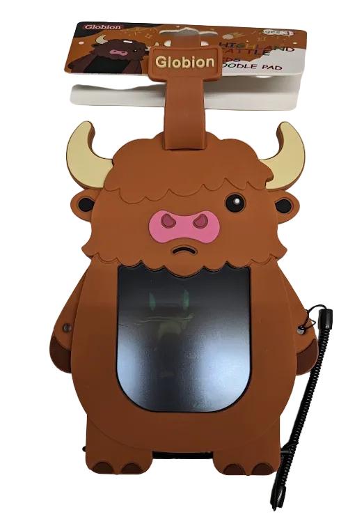 Kids Doodle Pad - Highland Cow