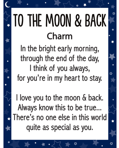 Charm-I Love You to the Moon and Back