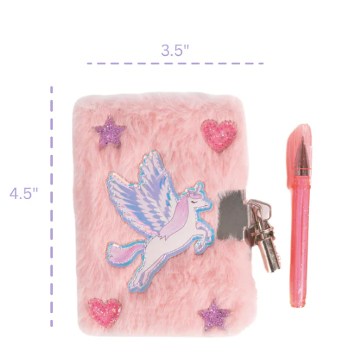 Amazing Alicorn Journal w/Lock & Pen