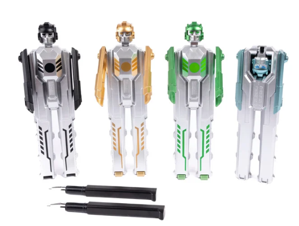 Transforming Robot Pens Assorted
