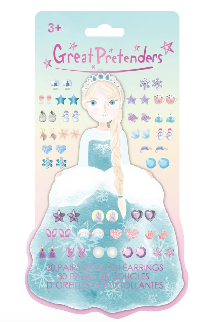 Frosty Sister 30 Stick-on Earrings